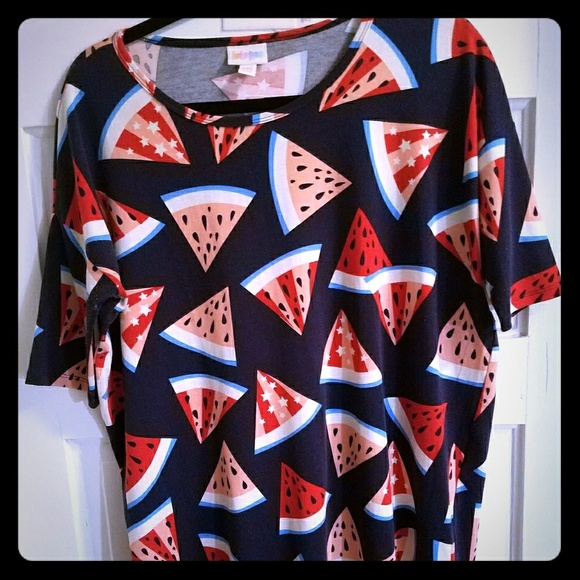 LuLaRoe Tops - Lularoe Watermelon Irma!!!!